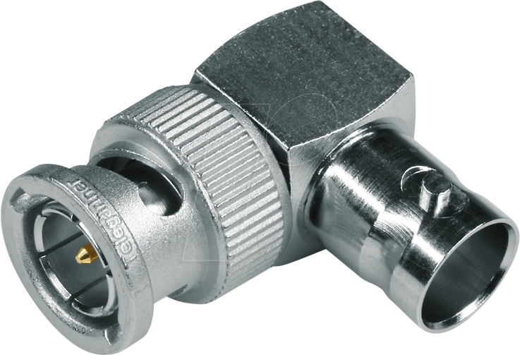 4018359105907 - TG 100023588 - BNC-Verbinder 50 Ohm gewinkelt Stift Buchse 4018359105907 - TG 100023588 - BNC-Verbinder 50 Ohm gewinkelt Stift Buchse