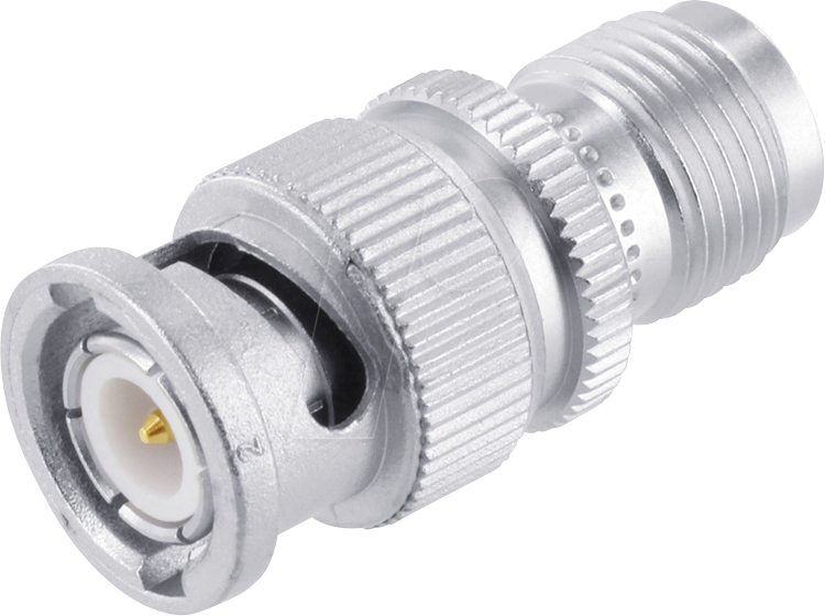 4018359107666 - TG 100023675 - Adapter BNC-Stecker TNC-Buchse 4018359107666 - TG 100023675 - Adapter BNC-Stecker TNC-Buchse