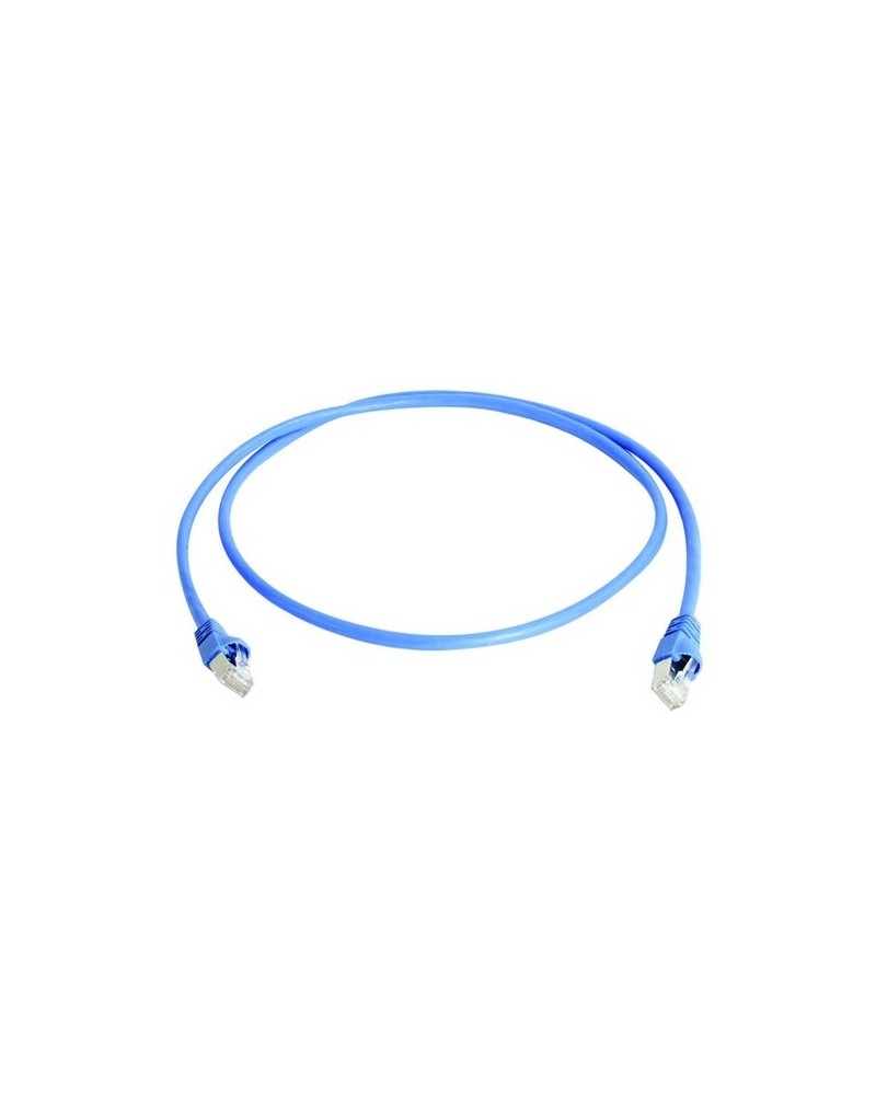 4018359286736 - L00005A0030 RJ45 Netzwerkkabel Patchkabel CAT 6a S FTP 1000 m Blau Flammwidrig mit Rastnasenschutz Flammwidrig Halogenfrei UL-zertifiziert 1