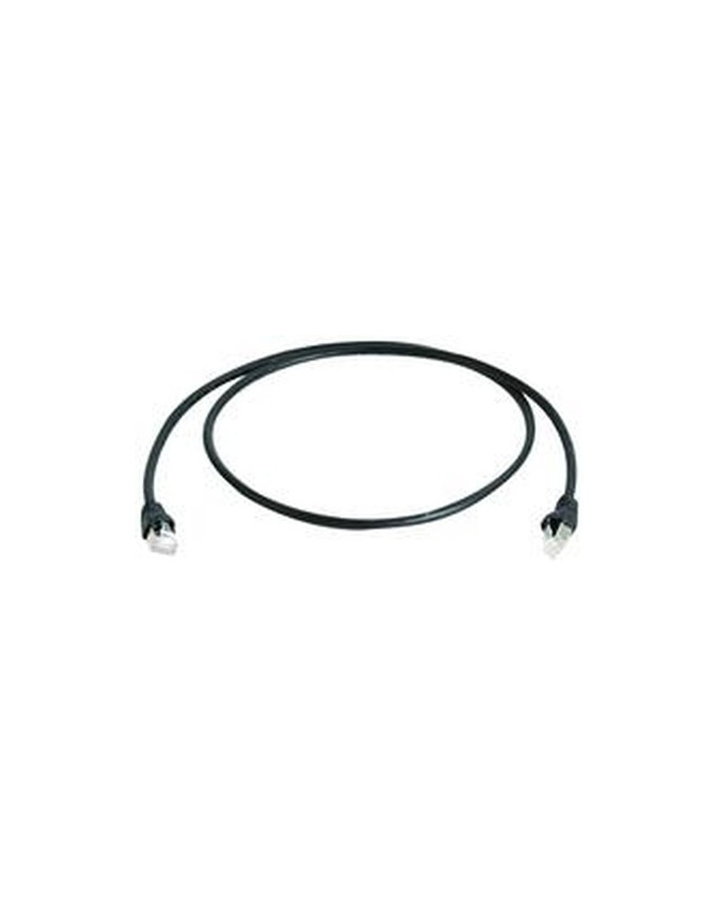 4018359288204 - L00004A0060 RJ45 Netzwerkkabel Patchkabel CAT 6a S FTP 750 m Schwarz Flammwidrig mit Rastnasenschutz Paarschirm doppelt geschirmt