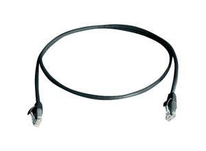 4018359288471 - L00003E0000 RJ45 Netzwerkkabel Patchkabel cat 5e u utp 500 m Schwarz Flammwidrig Halo - Telegärtner