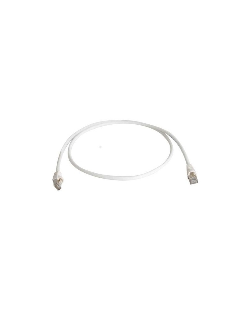 4018359306342 - L00004A0071 RJ45 Netzwerkkabel Patchkabel CAT 6a S FTP 750 m Weiß Flammwidrig mit Rastnasenschutz Paarschirm doppelt geschirmt Halogenfrei