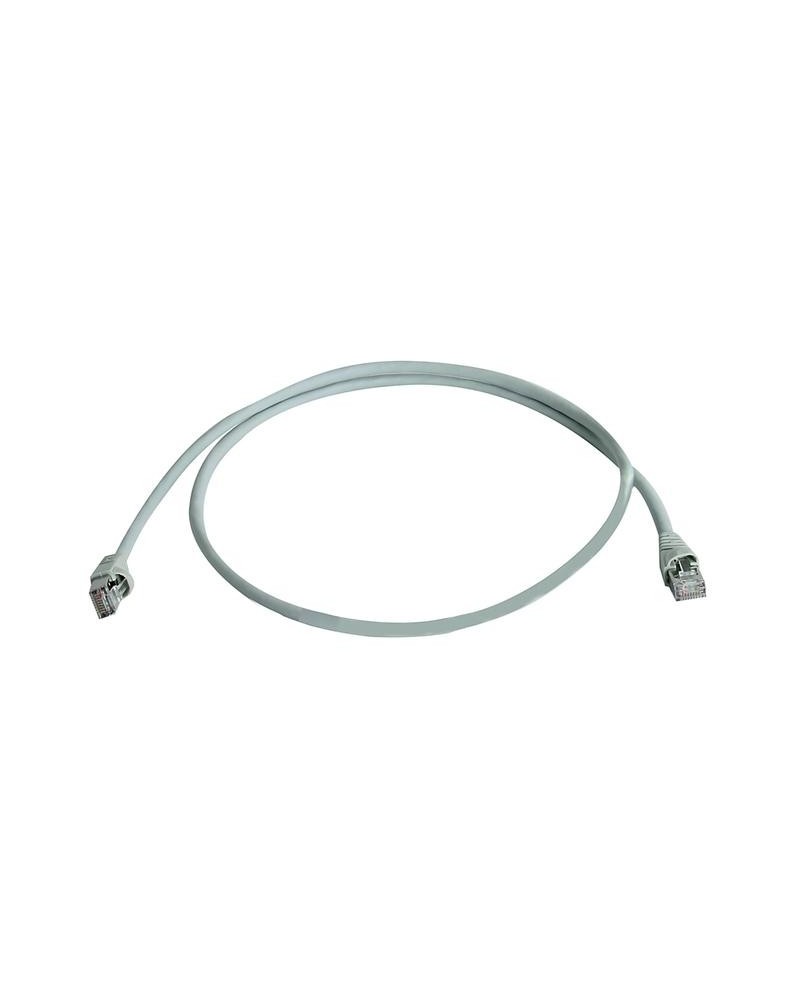 4018359378837 - 100008028 RJ45 Netzwerkkabel Patchkabel cat 6a s ftp 025 m Grau Flammwidrig Halogenfr - Telegärtner