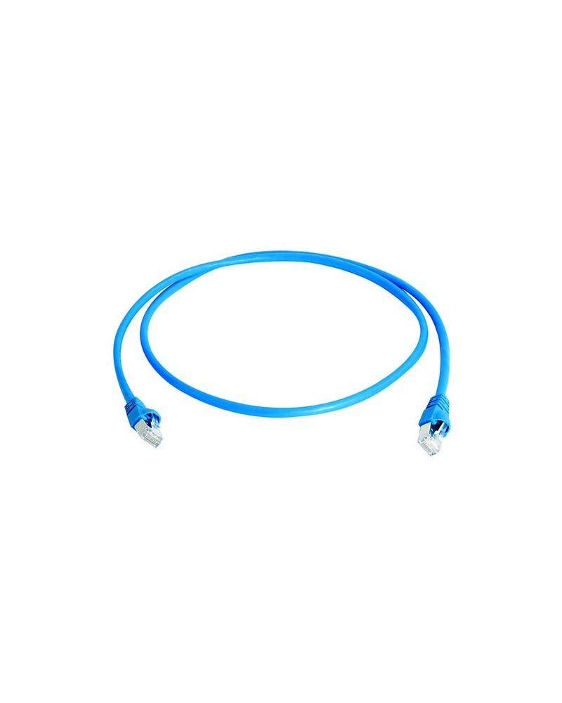 4018359378868 - L00000A0233 RJ45 Netzwerkkabel Patchkabel cat 6a s ftp 025 m Blau Flammwidrig mit Ras - Telegärtner