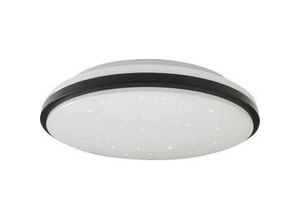 4018412681119 - Muller Licht - Müller Licht led Deckenleuchte Sternenhimmel weiß-schwarz ø 32 cm 18 w Deckenleuchte