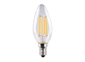 4018412693594 - LED Kerze E14 42 W Filament 2700 K klar 2er