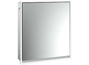 4018445139786 - Emco Loft Unterputz-Lichtspiegelschrank 979805101 600x733mm LED umlaufend 1 Tür Anschlag links aluminium Spiegel