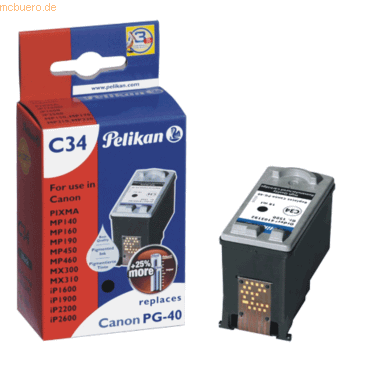 4018474103192 - Tintenpatrone kompatibel mit Canon PG-40 schwarz