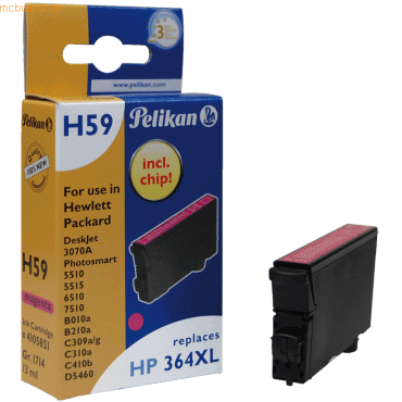 4018474105851 - Tintenpatrone 4105851 H59 wie HP CB324EE 13ml magenta 4018474105851 - Tintenpatrone 4105851 H59 wie HP CB324EE 13ml magenta