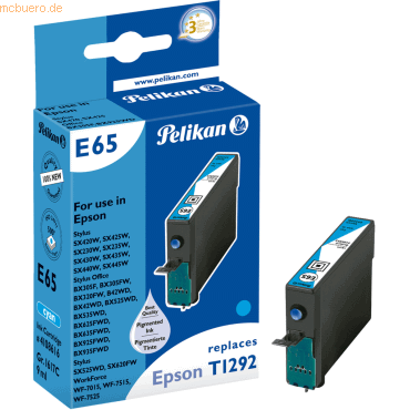 4018474108616 - Tintenpatrone 4108616 E65 wie Epson T1292 9ml cyan