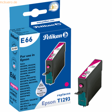 4018474108623 - Tintenpatrone 4108623 E66 wie Epson T1293 9ml magenta 4018474108623 - Tintenpatrone 4108623 E66 wie Epson T1293 9ml magenta