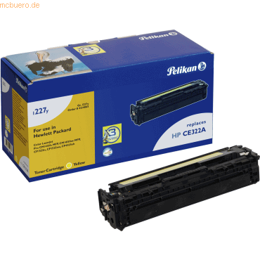 4018474214065 - Toner kompatibel mit HP CE322A gelb 1300 Seiten