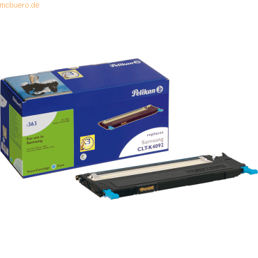 4018474214188 - Pelikan Toner 1363 ersetzt SAMSUNG CLT-C4092S cyan