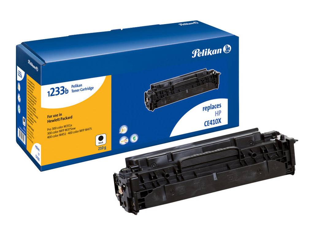 4018474218001 - Pelikan Toner 1233b ersetzt hp CE410X schwarz 4018474218001 - Pelikan Toner 1233b ersetzt hp CE410X schwarz