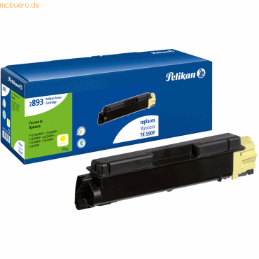 4018474218209 - Pelikan Toner 2893y ersetzt KYOCERA mita TK-590Y gelb