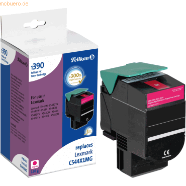 4018474231949 - Toner-Kartusche kompatibel mit Lexmark C544X1MG magenta Typ 13