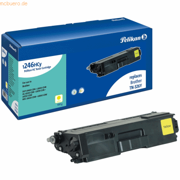 4018474236876 - Toner-Kartusche kompatibel mit Brother TN-326Y yellow Typ 1246