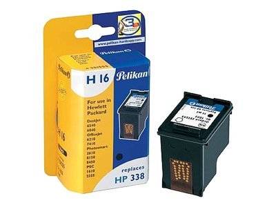 4018474351555 - Pelikan wiederbefüllte Tinte 351555 ersetzt hp C8765A Nr338