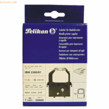 4018474520654 - Pelikan Farbband für LEXMARK IBM 2380 Nylon HD schwarz