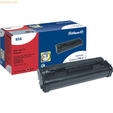 4018474619235 - Pelikan Toner 858 ersetzt Canon FX-3 1557A003 schwarz