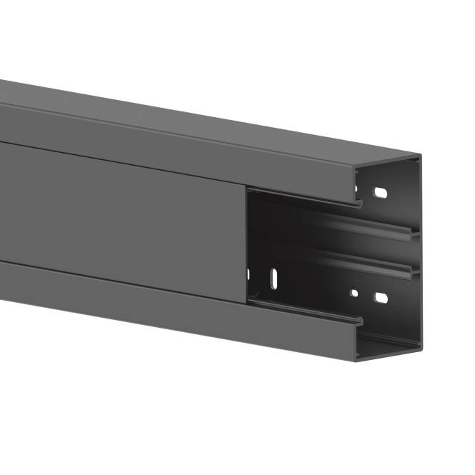 4018475348011 - GGK BR 60x130 80GGK BR 60x130 80 Brüstungskanal -9005 PVC Unter- Oberteil (Inhalt 8 Stück) 4018475348011 - GGK BR 60x130 80GGK BR 60x130 80 Brüstungskanal -9005 PVC Unter- Oberteil (Inhalt 8 Stück)