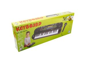 4018501048694 - Boogie Bee Elektronisches Keyboard mit Mikrofon Länge 43 cm