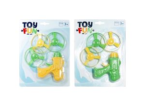 4018501076406 - Toy Fun Flugkreisel Pistole