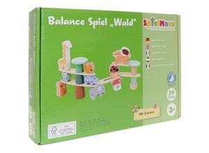 4018501097494 - SpielMaus Holz Balance Spiel \Wald\ 24 Teile