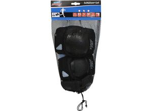 4018501099733 - New Sports Schützer-Set schwarz Größe S bis 25 kg