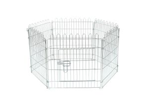 4018653141205 - Freilaufgehege 6-eckig Gehege für Kleintiere 565x565 cm