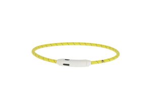 4018653211632 - - Kerbl Maxi Safe LED-Halsband für Hunde gelb aus Nylon
