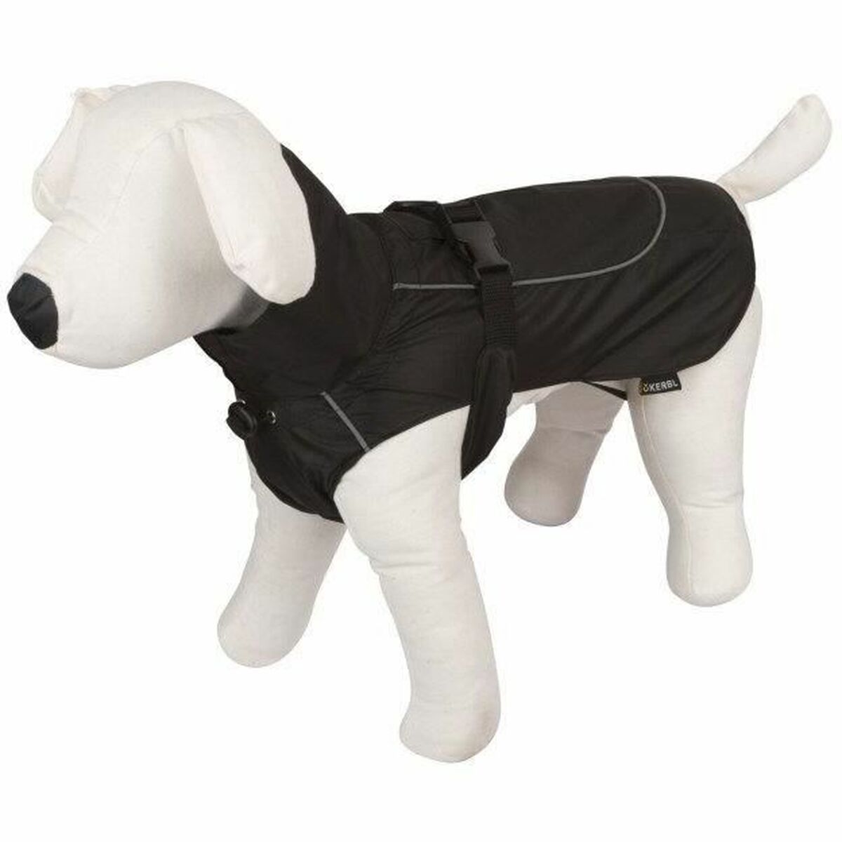 4018653928059 - Regenmantel für Hunde Schwarz L 45 cm 4018653928059 - Regenmantel für Hunde Schwarz L 45 cm