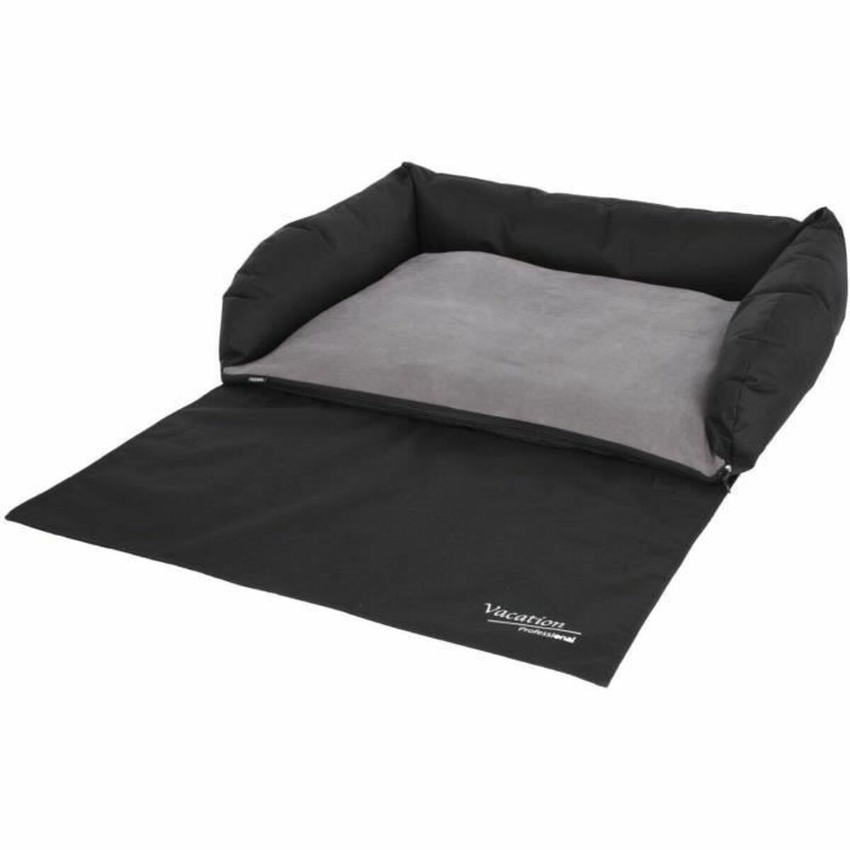 4018653963425 - Autositzschutz für Haustiere 95 x 75 cm Schwarz Grau