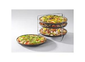 4018833365087 - Fisko BELLA ITALIA Pizza Backset 5-teiliges Pizzablech-Set 736508