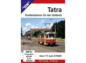 4018876084440 - Eisenbahn-Kurier - Tatra - Straßenbahnen für den Ostblock1 DVD-Video (DVD)