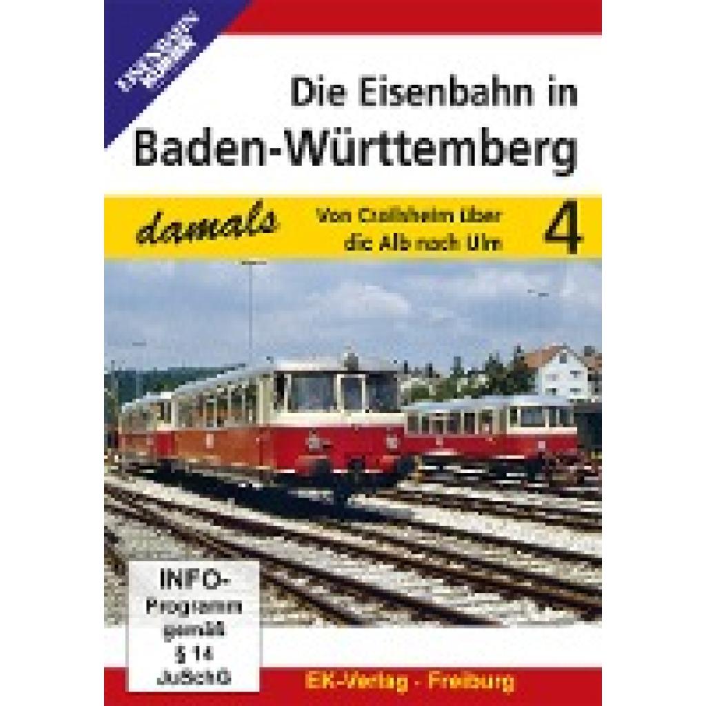 4018876086529 - Die Eisenbahn in Baden-WürttembergTl41 DVD (DVD)