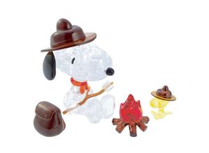 4018928592121 - Crystal Puzzle - Snoopy Camping