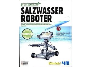 4018928685540 - Kidz Labs - Green Science Salzwasser Roboter (Experimentierkasten)