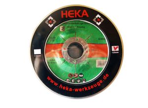 4018945151059 - Heka Werkzeuge GmbH T-scheibe Stein 125x25x22 (10 Stk) in Metallbox