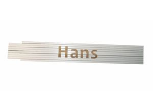 4018945160471 - Heka Werkzeuge GmbH Meterstab weiß Hans 4018945160471 - Heka Werkzeuge GmbH Meterstab weiß Hans