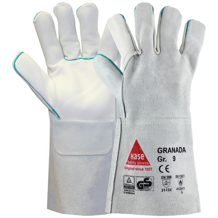 4018949345119 - Schweißer-Handschuhe Granada EN 388 EN 407 EN 12477 Kat II V