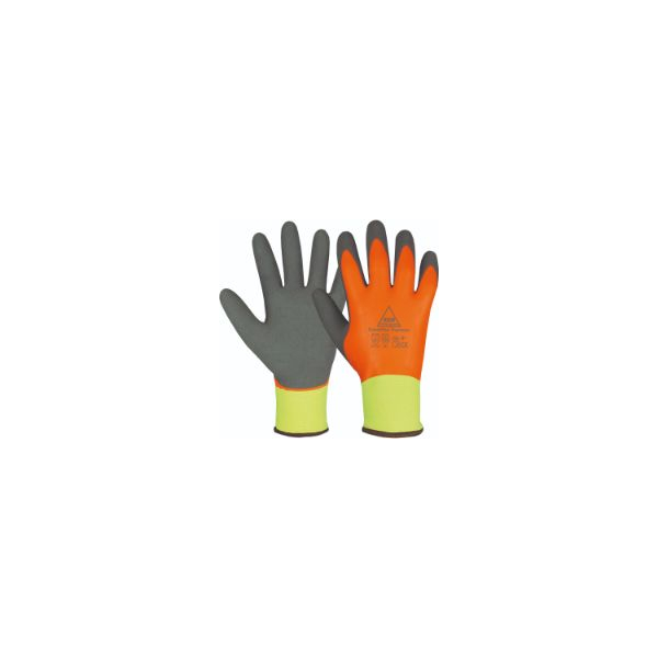 4018949508385 - Handschuh Superflex Thermo+ Polyamid Größe 11 grauorangegelb 4018949508385 Safety gloves 5 Stück