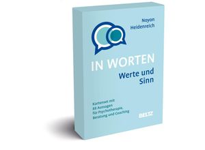4019172100230 - Werte und Sinn in Worten 88 Karten - Alexander Noyon Thomas Heidenreich Box