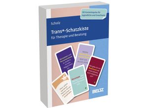 4019172101459 - Trans*-Schatzkiste für Therapie und Beratung - Falk Peter Scholz Kartoniert (TB)