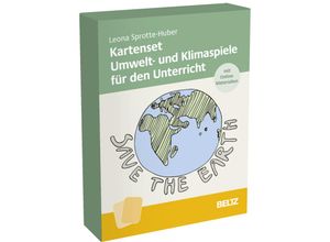 4019172200626 - Kartenset Umwelt- und Klimaspiele für den Unterricht - Leona Sprotte-Huber Box