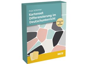 4019172200725 - Kartenset Differenzierung im Deutschunterricht - Anja Schirmer Box