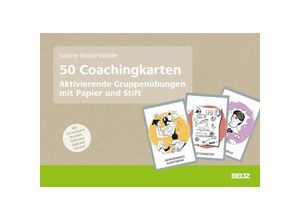 4019172300234 - 50 Coachingkarten Aktivierende Gruppenübungen mit Papier und Stift m 1 Beilage m 1 E-Book - Sabine Müller-Waltle Box 4019172300234 - 50 Coachingkarten Aktivierende Gruppenübungen mit Papier und Stift m 1 Beilage m 1 E-Book - Sabine Müller-Waltle Box