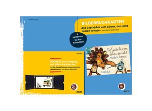 4019172600280 - Beltz Nikolo   Bilderbuchkarten «Die Geschichte vom Löwen der nicht malen konnte« von Martin Baltscheit - Helena Heß Box