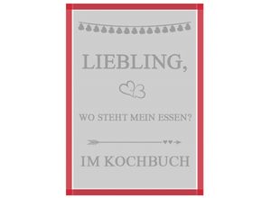 4019183166416 - ROSS Geschirrtuch KOCHBUCH (BL 50x70 cm) BL 50x70 cm bunt