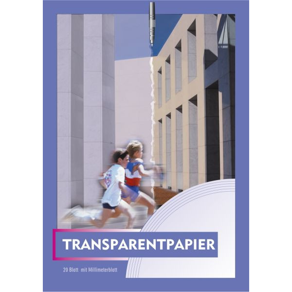 4019333026133 - 2613 70g Millimeterblatt Transparentpapierblock A3 20BL 4019333026133 Penig